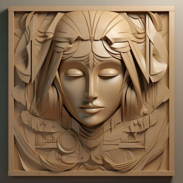 نموذج ثلاثي الأبعاد لآلة CNC 3D Art 